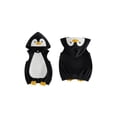 thumbnail image 2 of Cjfdfy Newborn Baby Boy Girl Halloween Animal Costume Romper Penguin Sleeveless Hooded Clothes Infant Cute My First Halloween Penguin Fall Winter Clothes 0-3Y, 2 of 9
