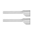 thumbnail image 2 of Half Round Leather Cutter Leather Craft Tool Leather Craft Punch Leather Cutter Punch 2Pcs Half Round Leather Cutter Tool Steel Punch Craft Tools Set Kit For Belt Strap25mm, 2 of 8