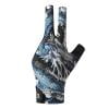 Left Hand Billiard Glove 3 Finger Snooker Cue Sport Glove Billiard Pool Glove Sport Supplies (A)