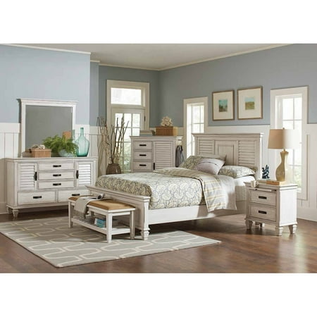 - CDecor Madeline Antique White 4-piece Bedroom Set