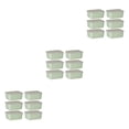 thumbnail image 2 of Wosthever Prácticos contenedores apilables para una fácil organización - Maximice el ahorro de espacio No tóxico PP Verde 6 piezas Type1 NO1, 2 of 6