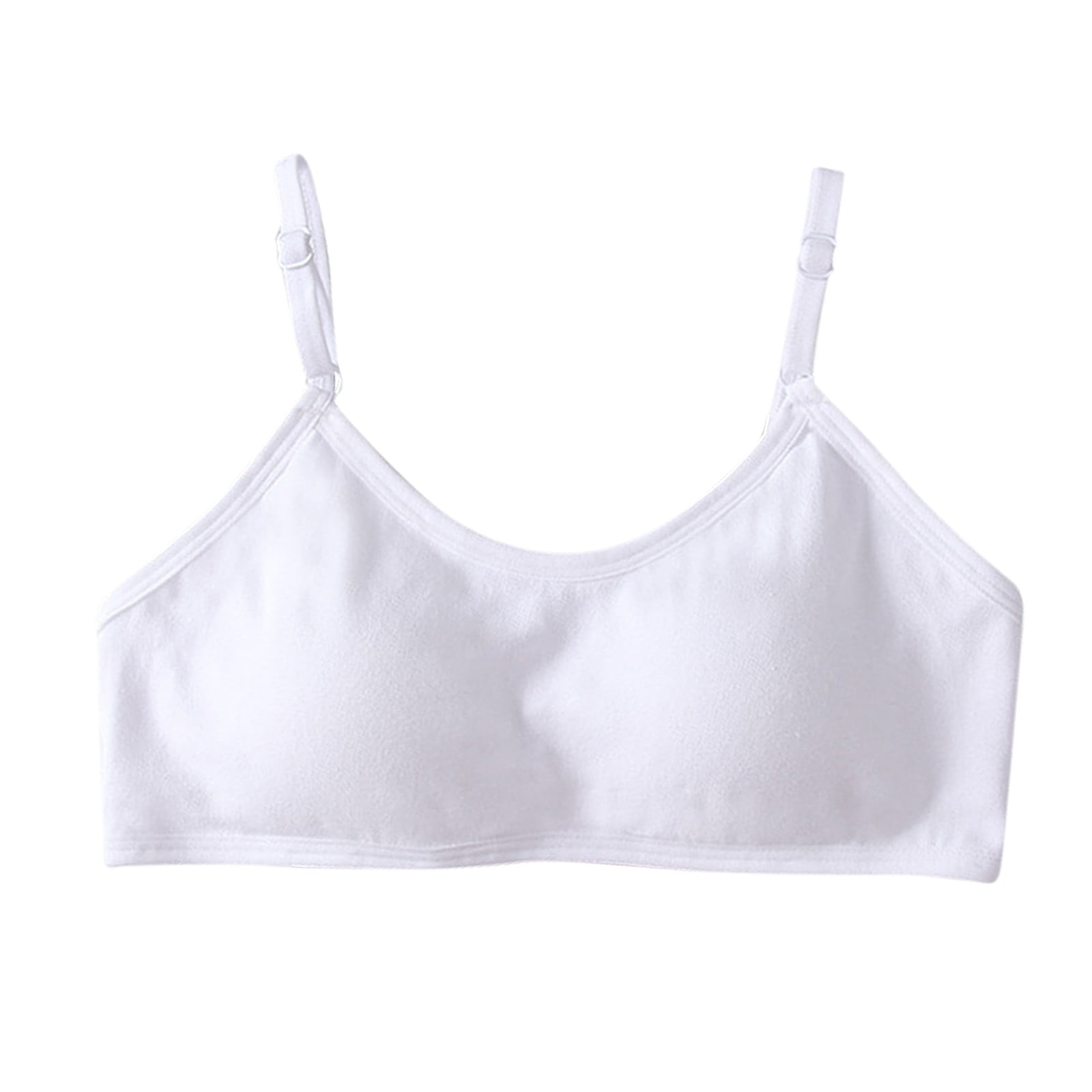 12Finity Women's 6-Line Cotton Lightly Padded Non-Wired Cami Bra.