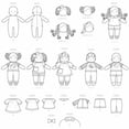 thumbnail image 2 of Simplicity Paper Sewing Pattern 9440 - Doll Clothes and Toys, 2 of 3