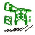 thumbnail image 4 of Placa de piso trasera de metal para coche Rovan Km Hpi Baja 5b 5t 5sc Rc, verde, 4 of 5