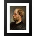 thumbnail image 2 of Andrzej Grabowski 18x24 Black Modern Framed Museum Art Print Titled - Portrait of Walery Gadomski, Sculptor (1865), 2 of 5