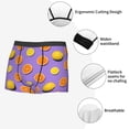 thumbnail image 4 of KLL Yellow Lemon And Orange Men's Cotton Boxer Briefs Underwear-XX-Large, 4 of 8
