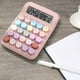 thumbnail image 4 of Calculadoras básicas estándar de oficina y papelería Mini calculadora digital de escritorio con pantalla LCD de 12 dígitos - Calculadora de bolsillo para el hogar, la escuela y los niños Una calculado, 4 of 7