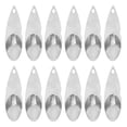thumbnail image 1 of EeaseMX Cuchara dentada de acero para pelar kiwis (12 unidades), 1 of 8