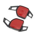 thumbnail image 4 of Shifter Extension Cover, Black Silver Extended  Stable Steering Wheel  Paddles  For Car Black,Silver, 4 of 8