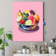 thumbnail image 4 of Vibrant Fruit Bowl Canvas Print, Perfect for Living Room, Kitchen, Dining Room, Bedroom, Office Decor, 4 of 8