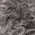 thumbnail image 2 of Natural 676685026606 2 x 3 ft. Icelandic Sheepskin Single Long-Haired Rug - Grey Brisa, 2 of 3