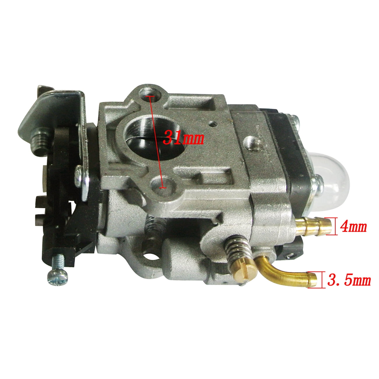 Carburatore 10mm Per Scooter 43-49cc 2 Tempi, Mini-chopper, Pocket Bike, Nuovo