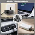 thumbnail image 7 of Protable Charging Station for Meta Wayfare/Skyler/Headliner, Travel Charging Dock with Cable and Charging Adapter, White, 7 of 7