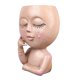thumbnail image 5 of Macetero Con Cabeza De Maceta, Lindo, Estable, De Alta Eficiencia De Drenaje, Resina, Lágrimas De Perlas, Niña, Con Apertura Ovalada, Maceta Para Plantas De Interior Y Exterior, 5 of 7