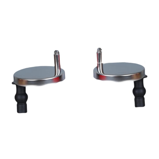 Juego de 2 piezas de tornillos para bisagras de asiento de inodoro, piezas de montaje superiores para bisagras de asiento de inodoro como reemplazo pa 45 mm