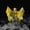 Yellow, variant on QLUEWX Halloween Skull Ghost Hanging Decorations, 12.6" Yellow Spooky Skeleton Ghost Mesh Hanging Decor, Festival Prop Halloween Party Decorations, Halloween Decor for Home Outdoor Haunted House