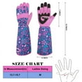 thumbnail image 5 of Qweryboo Long Gardening Gloves for Women, 37CM Thorn Proof&Puncture Resistance Garden Gloves Gauntlet, Womens Gardening Gloves Cactus Pruning, Work Garden Gloves Garden Gifts For Women(Purple), 5 of 7