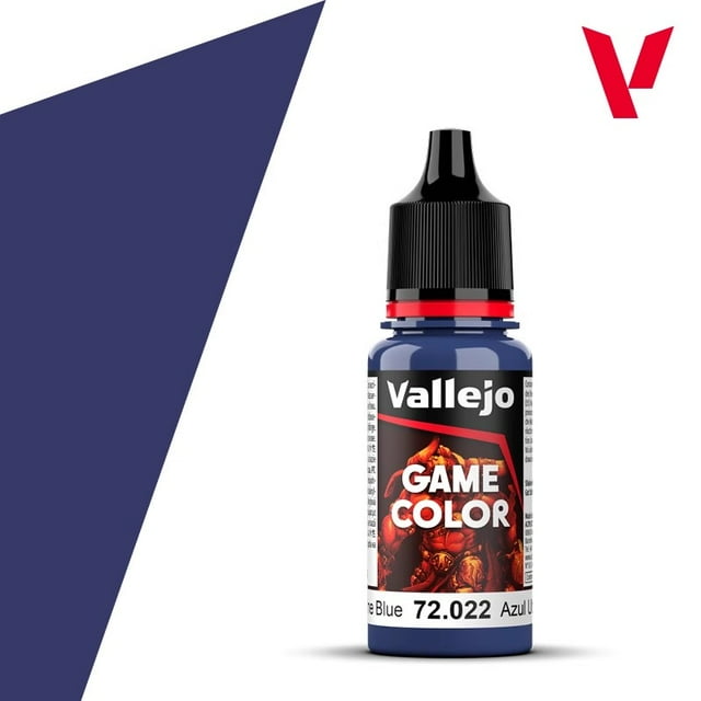 Juego de Pinturas Acrílicas Vallejo Game Color - Kit de Pintura de Miniaturas, 18 ml, Tonos Vibrantes y Saturados, Serie 72.022