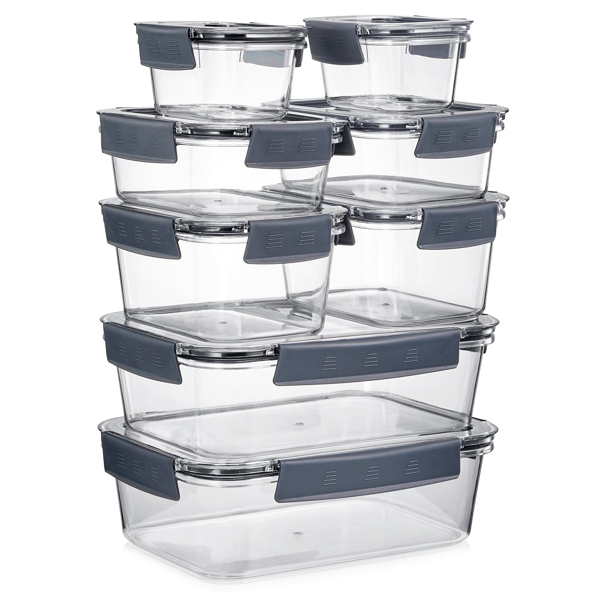 Sorbus Airtight Food Storage Containers with Lids - BPA Free, Leak Proof for Store Leftovers, Meal Prep - 16 Piece