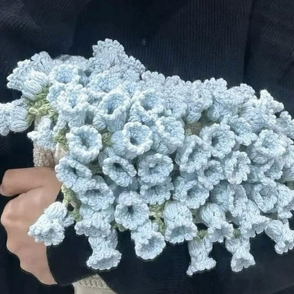 Tingzi Crochet Bouquet of Flowers, DIY Handmade Rose Blanket, Rose Bouquet Blanket Handmade, Flower Bouquet Throw Blanket, Crocheted Roses Blankets, Flower bouquets crocheat