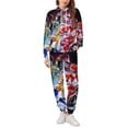 thumbnail image 4 of Power Rangers Unisex Adult Sweatsuits Hoodie & Sweatpants Long Sleeve Hooded Sweatshirt Matching Joggers Tracksuit Sets XS, 4 of 9