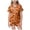 Orange, variant on Kakishop Girls Silk Pajama Set Halloween Pumpkin Print Short Sleeve Sleepwear (Orange,6-7Years)