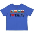 thumbnail image 3 of Inktastic I Love Trains Boys or Girls Toddler T-Shirt, 3 of 5