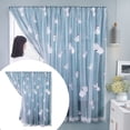 thumbnail image 2 of WIFKLSIIPG Sans Perçage avec Rideau en Fil Translucide Imperméable aux Personnes Tissu de Rideau en Fil, 2 of 7