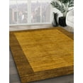 thumbnail image 2 of Ahgly Company Indoor Square Abstract Dark Orange Abstract Area Rugs, 4' Square, 2 of 6