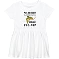 thumbnail image 3 of Inktastic Pack My Diapers I Am Going Fishing with Pop-pop Girls Baby Dress, 3 of 5