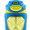 Yellow, variant on ZULU Torque 16 fl oz Gray and Green Plastic Water Bottle with Straw Lid
