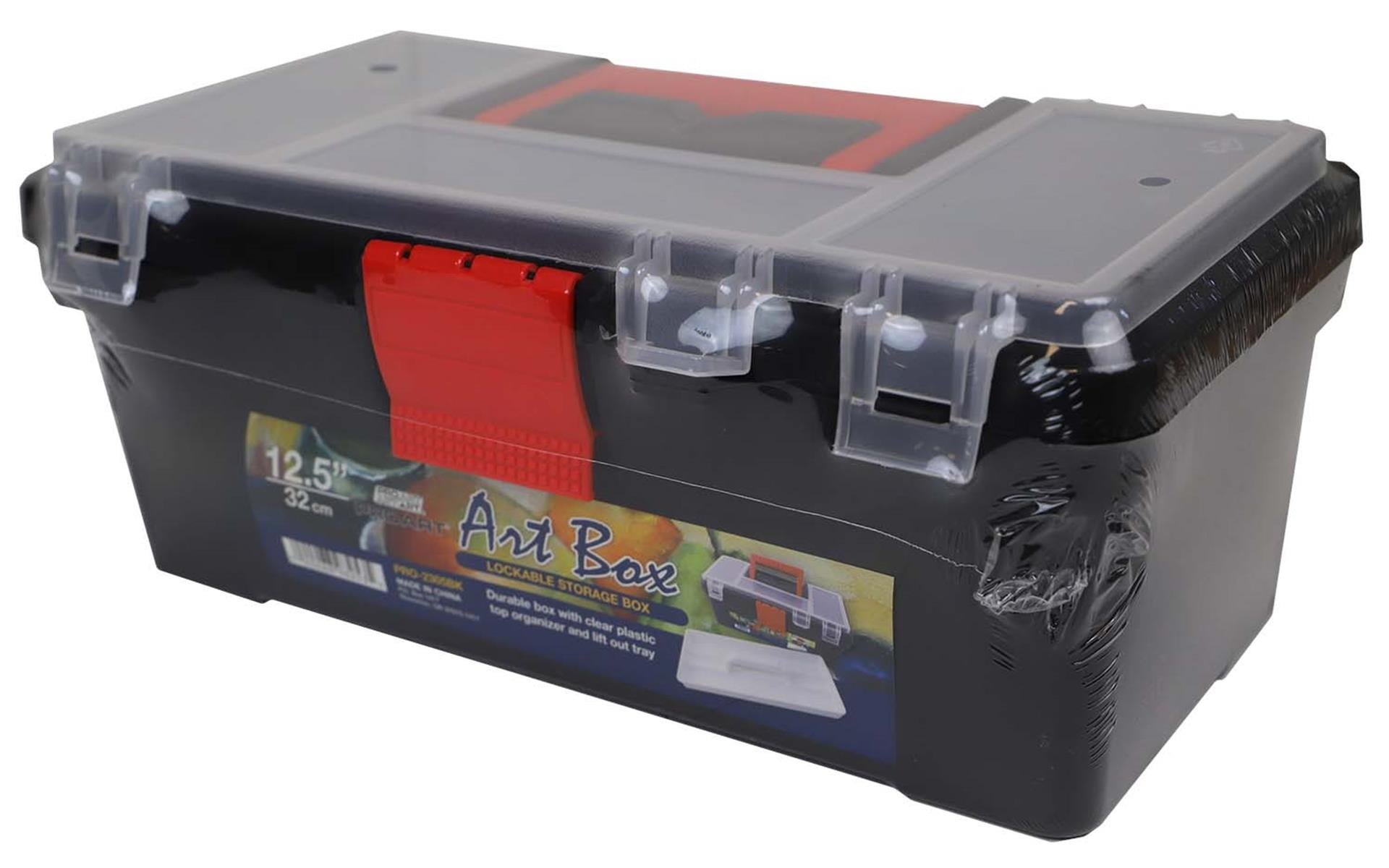 Pro Art Organizer Art Box 12.5' Black