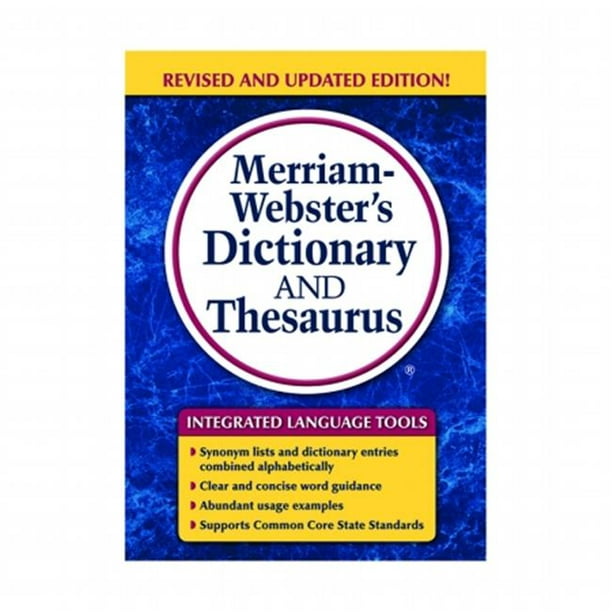 Merriam Dictionnaire - Webster Inc. MW-7326 Merriam &