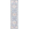 thumbnail image 2 of Rugs.com Noble Collection Rug – 2' 2 X 8' Runner Blue Medium Rug Perfect For Hallways, Entryways, 2 of 7