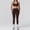 Bra+Legging 01, variant on Womens Workout Set Two Piece Color Block Sports Bra Matching High Waist Leggings Gym Work Pilates Outfits