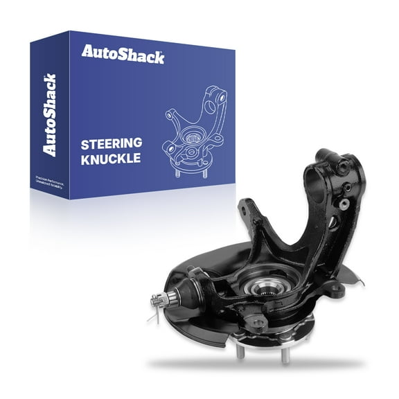AutoShack Front Steering Knuckle & Wheel Bearing Hub Assembly Right Replacement for 2016-2017 Honda Accord 1-PC