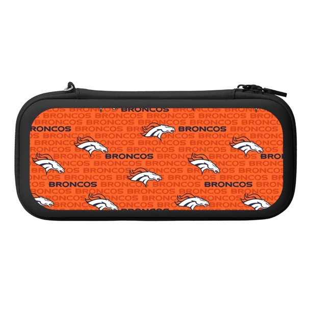 Bolsa de almacenamiento para la consola Switch del equipo Broncos La bolsa de almacenamiento para la consola Switch también es adecuada para auriculares, cables de carga y otros accesorios pequeños