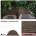 thumbnail image 5 of CAMPROS 6 Person Camping Tent Waterproof Windproof Family Tent, Double Layer, Portable with Carry Bag, 5 of 7
