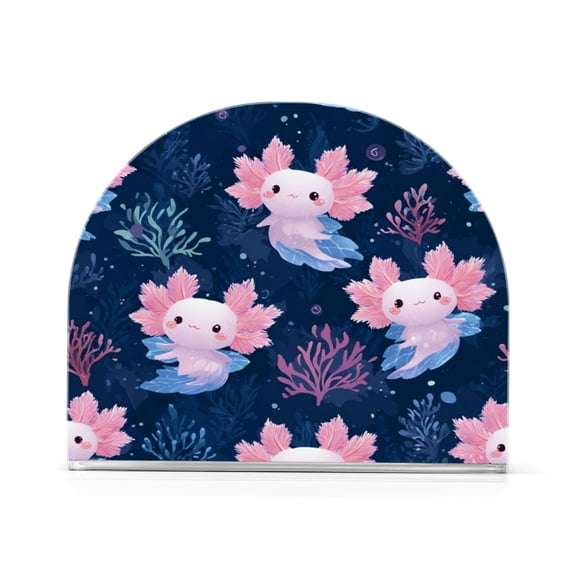 Napkin Holder For Table Kitchen Tissue Organization Axolotls Swimming