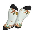 thumbnail image 5 of Rocae World Travel3 for Adult Socks Casual Athletic Stretchy Loose Socks for Women Men Non-Slip Middle Tube Socks, 5 of 7