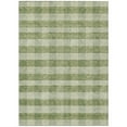 thumbnail image 2 of Addison Rugs Chantille Indoor/Outdoor Transitional Plaid Green Washable Rectangle Rug, 5' x 7'6", 2 of 6