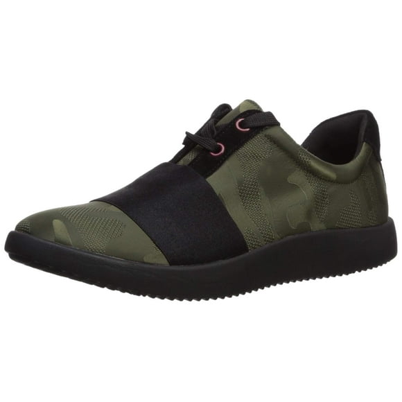 Aerosoles Women's Power GAIN Sneaker, Dark Green Combo, 10 M US