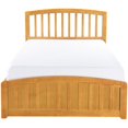 thumbnail image 4 of Atlantic Furniture Lit de Rangement en Latte Caramel, 4 of 7