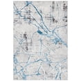 thumbnail image 3 of SAFAVIEH Amelia Pemala Abstract Area Rug, Gray/Blue, 5'5" x 7'7", 3 of 12