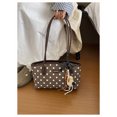 thumbnail image 3 of PRIYAL Polka Dot Shoulder Bag Vintage Everyday Purse Trendy Y2k Handbag Cute Shoulder Purse for Women with Pendant, 3 of 6