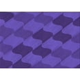 thumbnail image 1 of Ahgly Company Indoor Rectangle Patterned Purple Amethyst Purple Area Rugs, 5' x 8', 1 of 6
