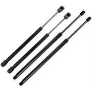 ECCPP Lift Support Hood+Liftgate Replacement Struts Gas Springs Fit For Ford Expedition 4.6L 1997-2002,For Ford Expedition 5.4L 1997-2002 Set of 4