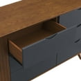 thumbnail image 3 of Modway Dylan Dresser in Walnut Gray, 3 of 7