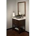 thumbnail image 3 of Miseno MNO-NA-BN Circular 17" Granite Vessel Bathroom Sink; Brushed Nickel Drain, 3 of 7