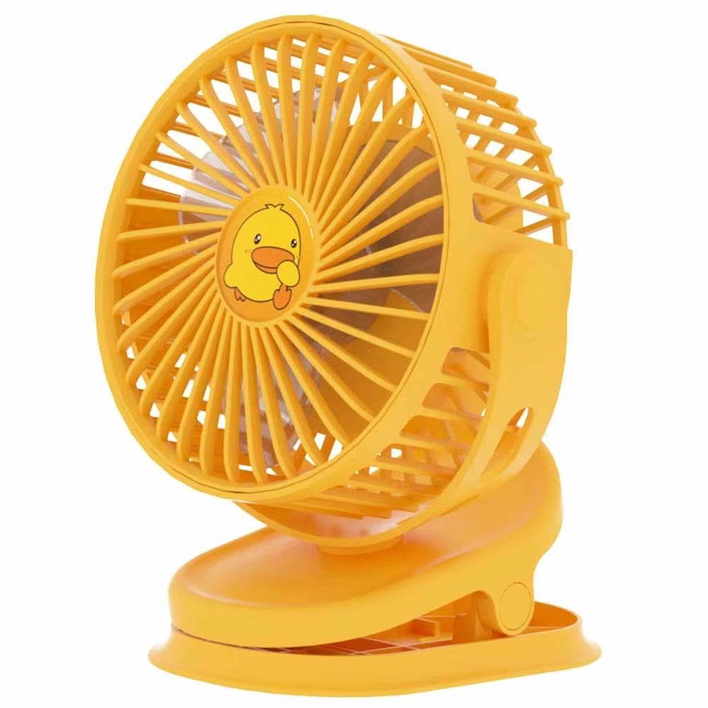 IDOLCO 3in1 USB Desktop Fan, 3 Speeds Rotatable Desk Fan with Clip